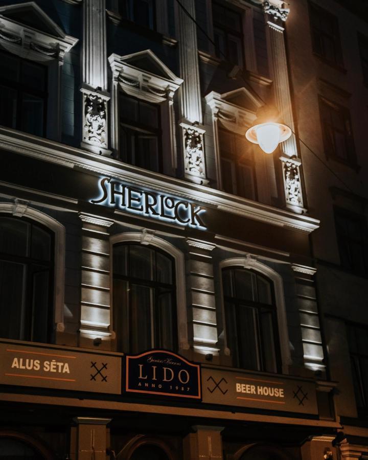 Sherlock Art Hotel Riga Eksteriør billede
